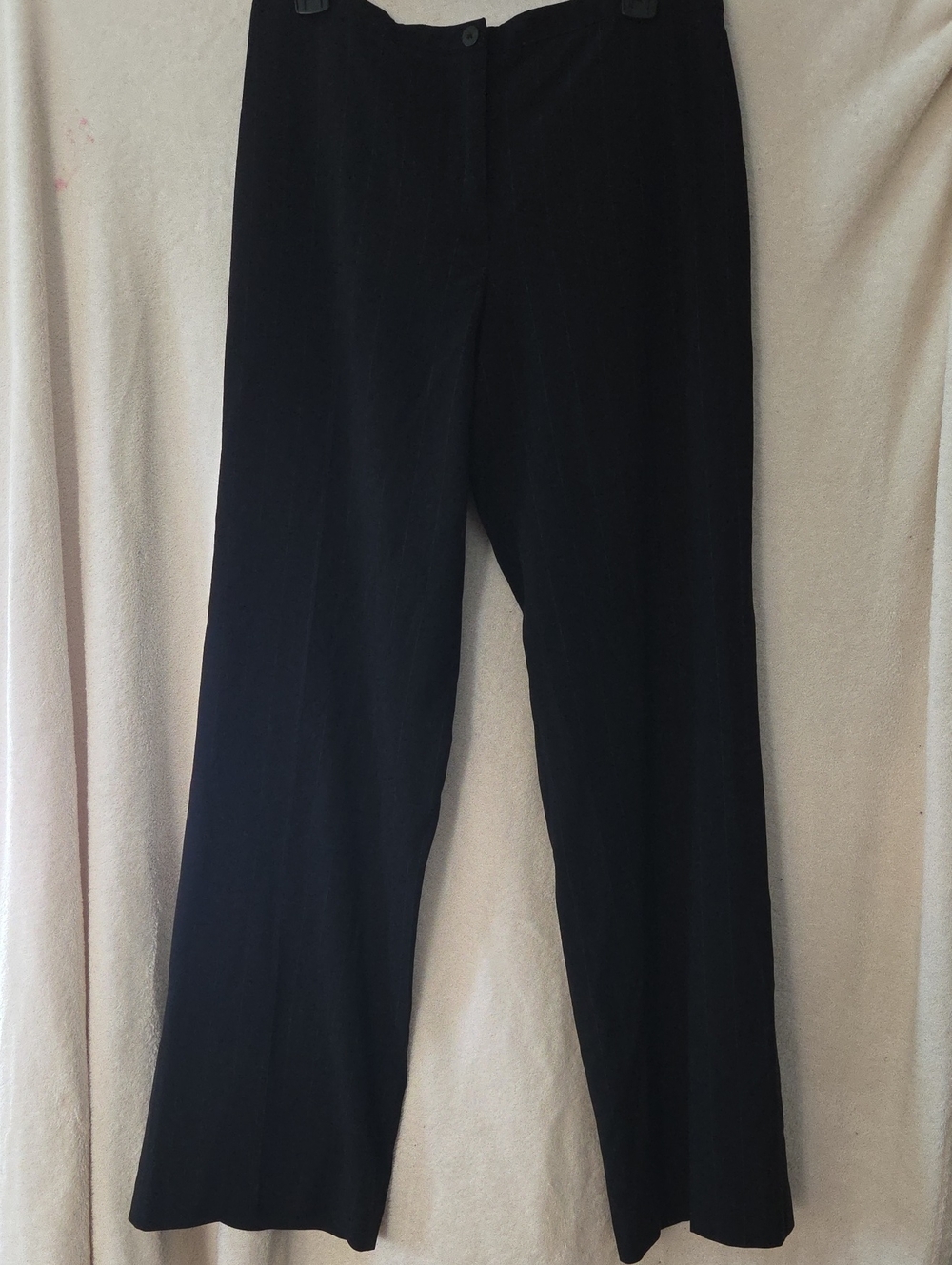 The Limited Black Pinstripe Trousers